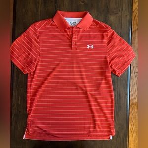 Men’s Heat Gear Under Armour Golf Polo. Size S